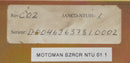 ZASILACZ MOTOMAN SZRCR-NTU01-1