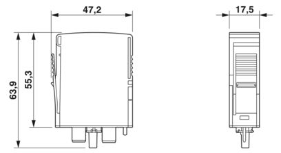 PHOENIX CONTACT F-MS-T1/T2 50ST