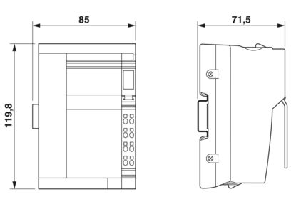 PHOENIX CONTACT IBS IL 24 BK-LK/45-PAC