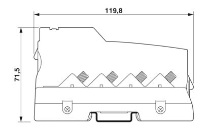 PHOENIX CONTACT IBS IL 24 BK-LK/45-PAC
