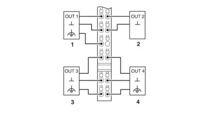PHOENIX CONTACT IB IL 24 DO 4-PAC