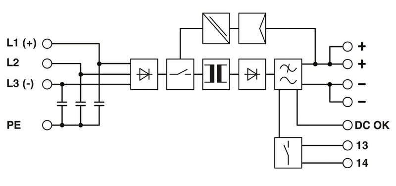 PHOENIX CONTACT QUINT-PS-3X400-500AC/24DC/20