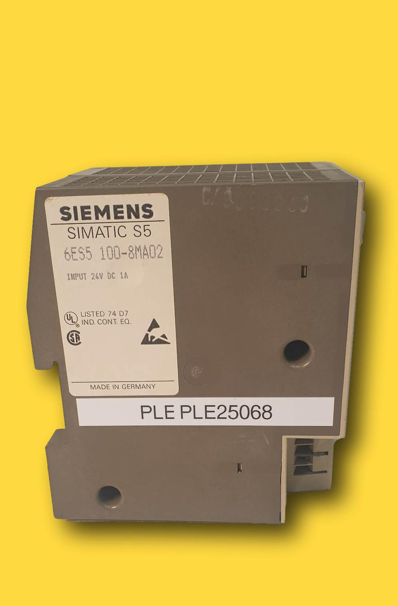Siemens SIMATIC S5-100U 6ES5 100-8MA02